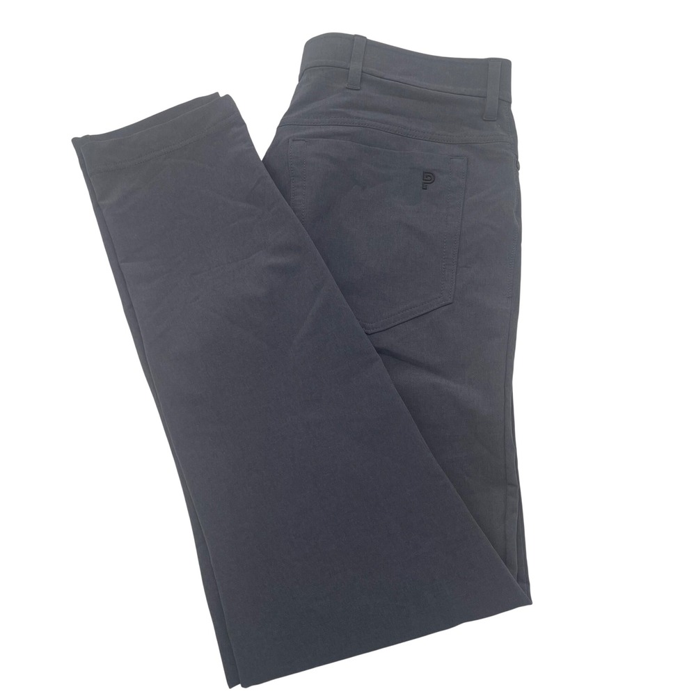 Public Rec Workday Pant Mens 34/32 Charcoal Grey Slim Fit Commuter Trousers